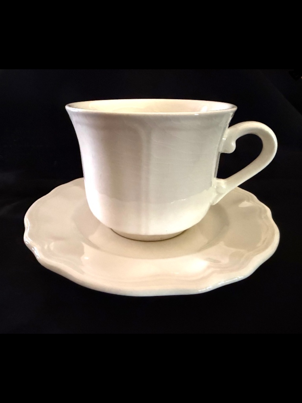 Federalist Ironstone Tea Cup & Saucer